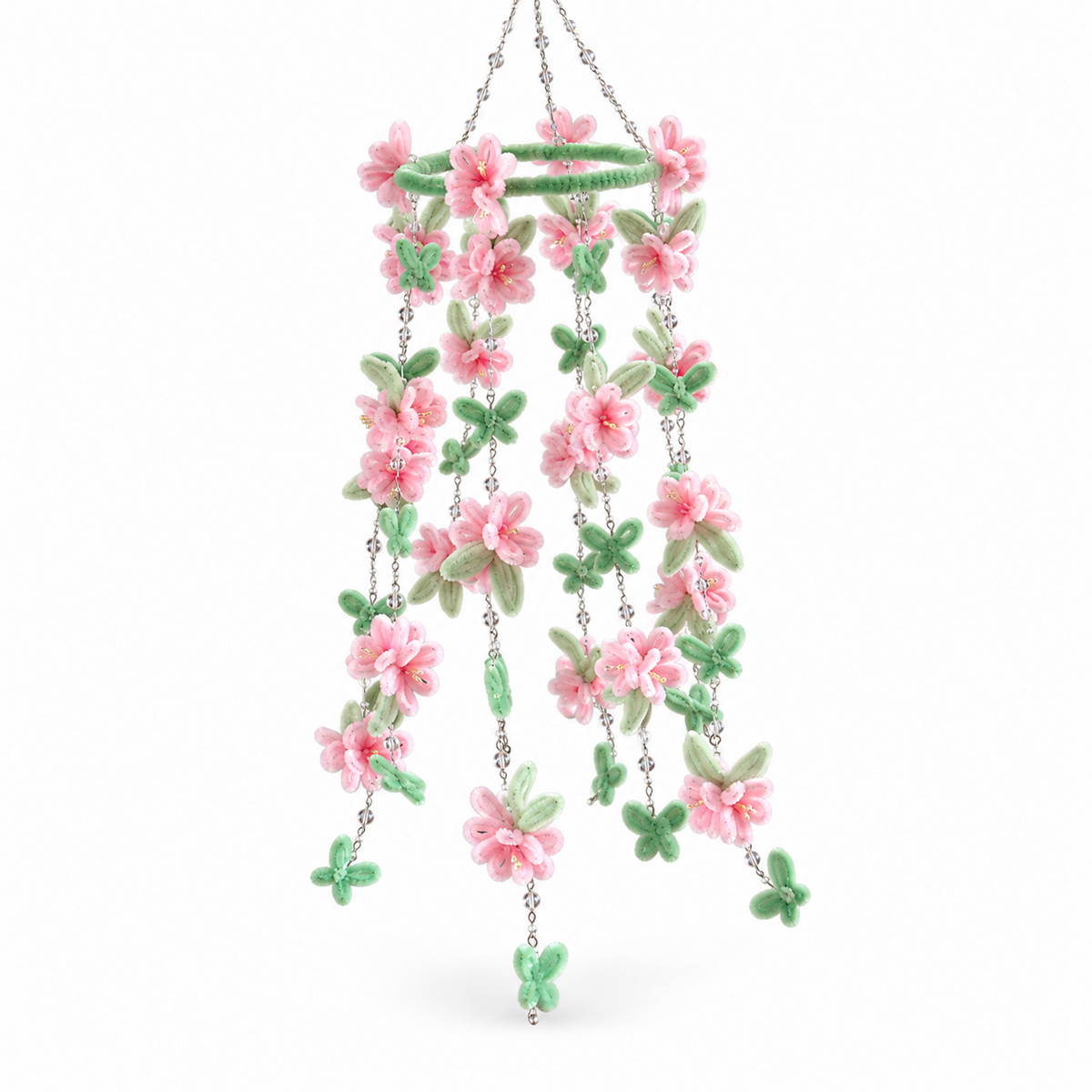 DIY Peach Blossom Wind Chime Kit